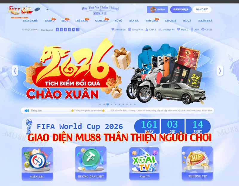 Giao diện website thân thiện, hài hòa và không kém phần đặc sắc